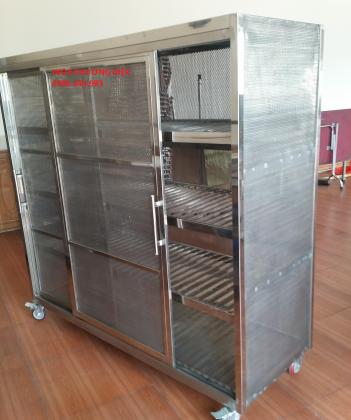 Tủ để chén bát inox