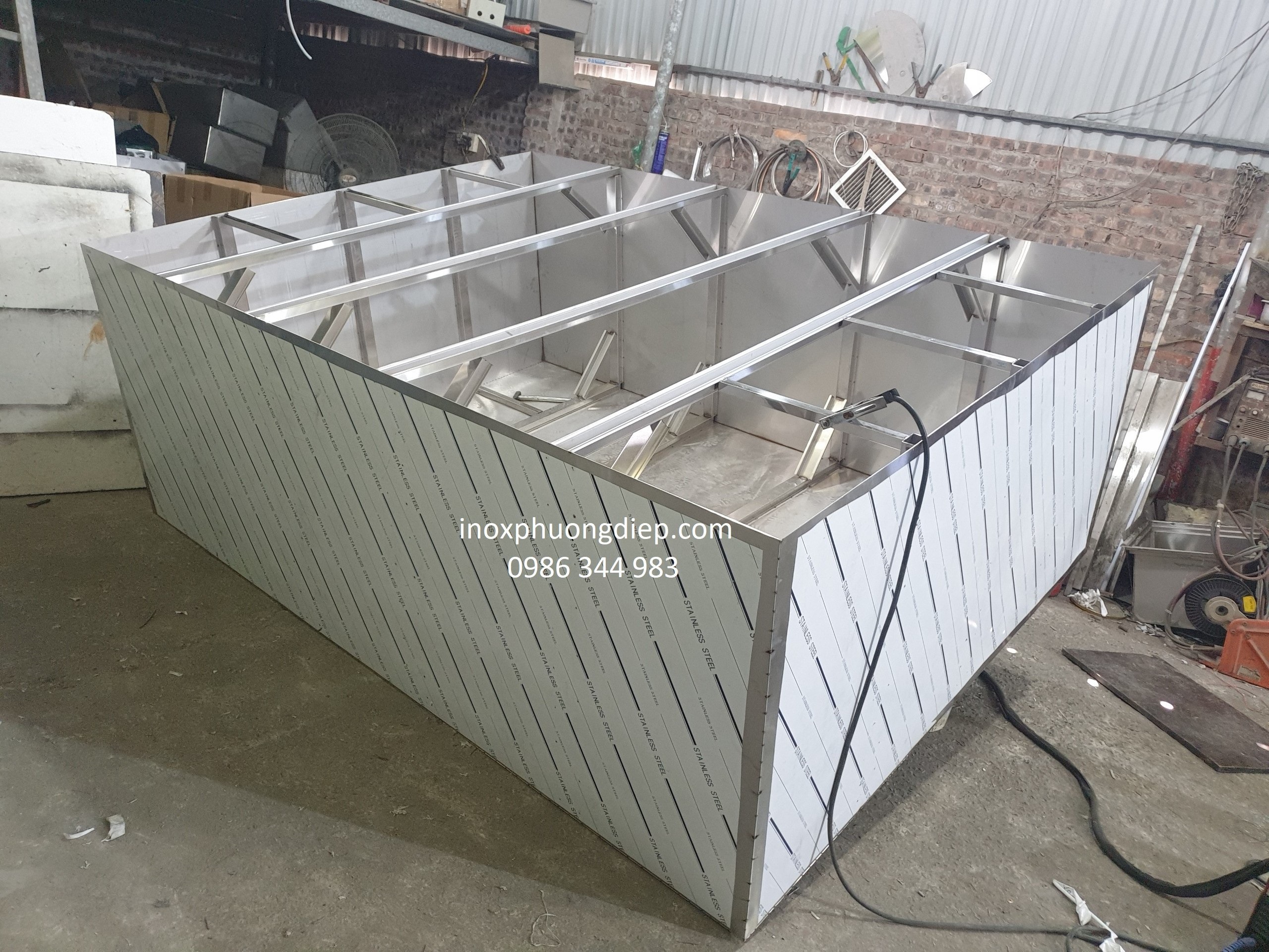 Bể inox công nghiệp, Bồn inox công nghiệp, Bồn chứa inox